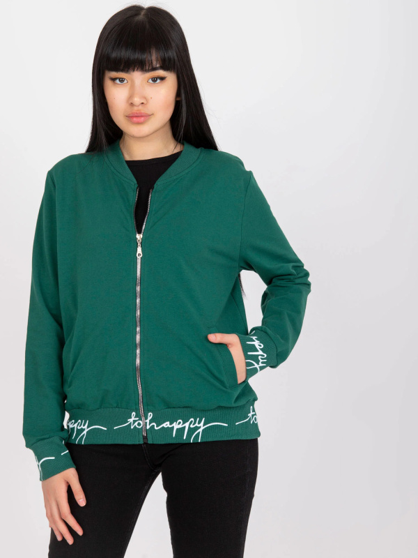 Mikina RV BL 7809.37X tmavě zelená S/M