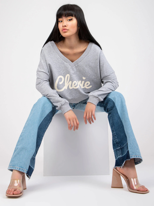 Mikina FA BL 7754.55P šedá jedna velikost