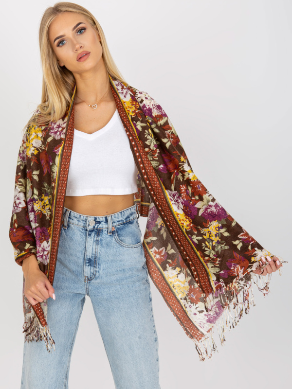 Závoj AT CH Q 10 hnědý jedna velikost