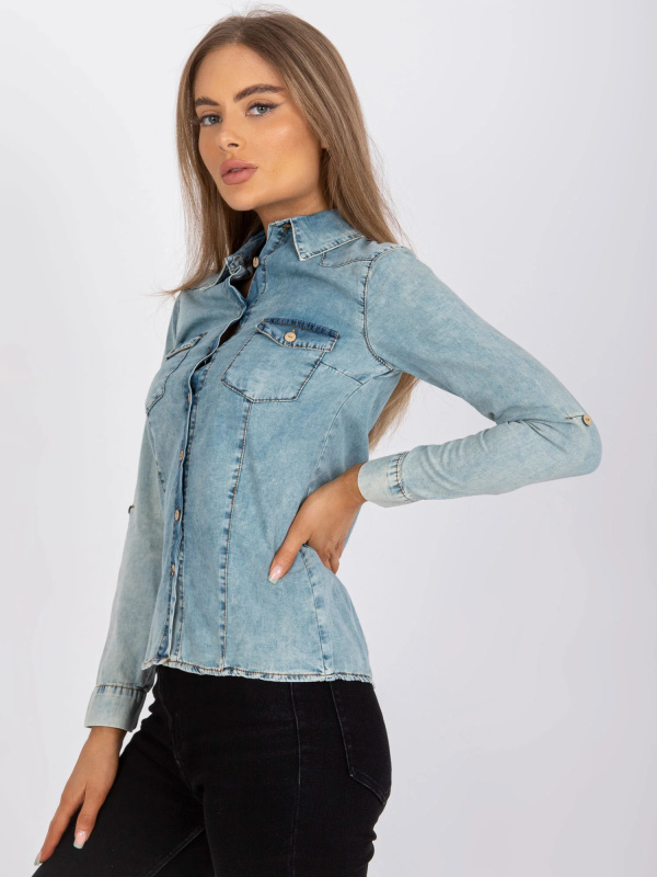 RO KS GMK 4009 košile.95 světle modrá L