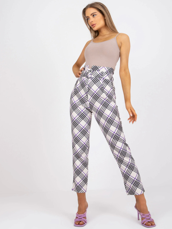 DHJ kalhoty SP 3689.08 ecru M