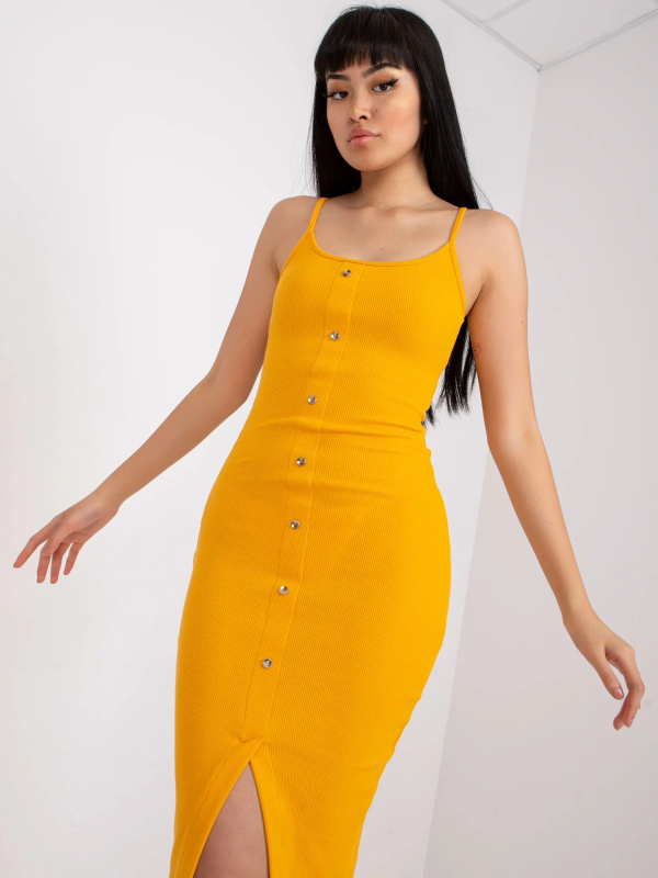 Šaty RV SK 7836.58P jasně oranžová S