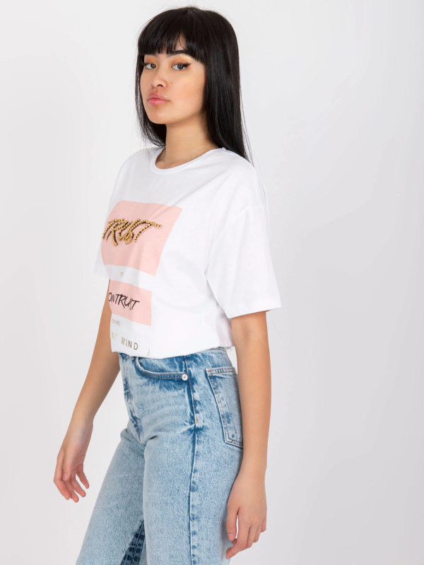 Tričko HB TS 3081.64P bílé S