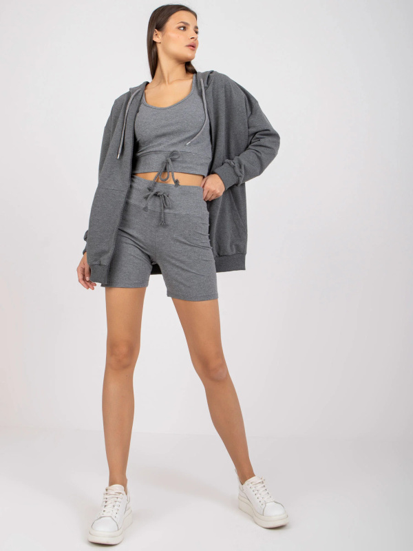 Sada FA KMPL 7742.56P tmavě šedá L/XL