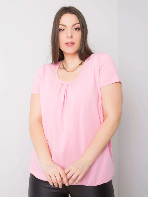 Tričko RV TS 6320.85P růžová 4XL