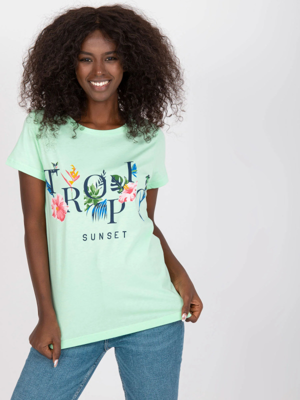 Tričko BR TS 8137 mint S