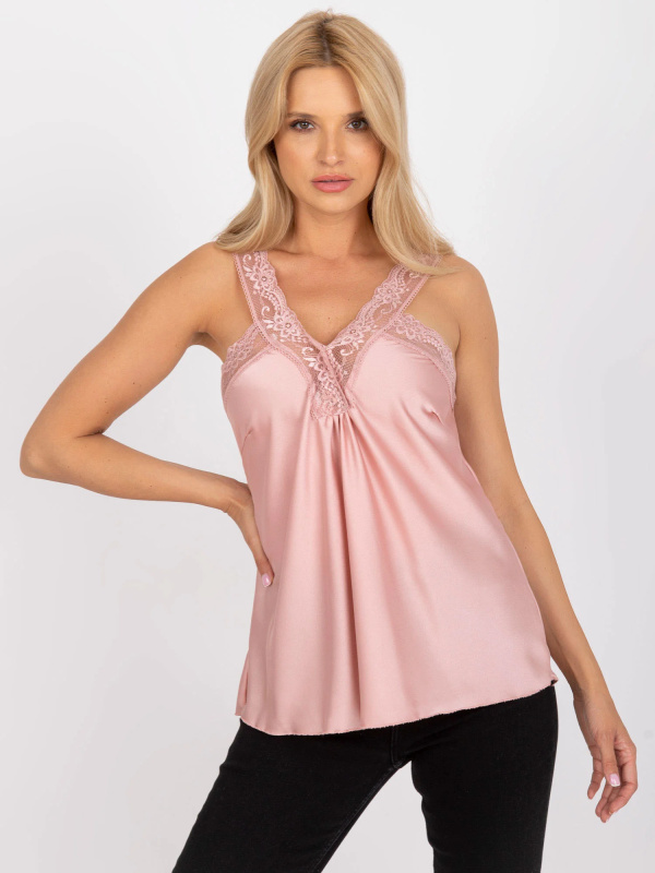 Och Bella Top-TW-TP-BI-1322-1.36 Barva: Růžová - světle, Velikost: UNI