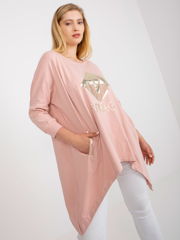 Halenka RV BZ 7604.53P světle růžová jedna velikost