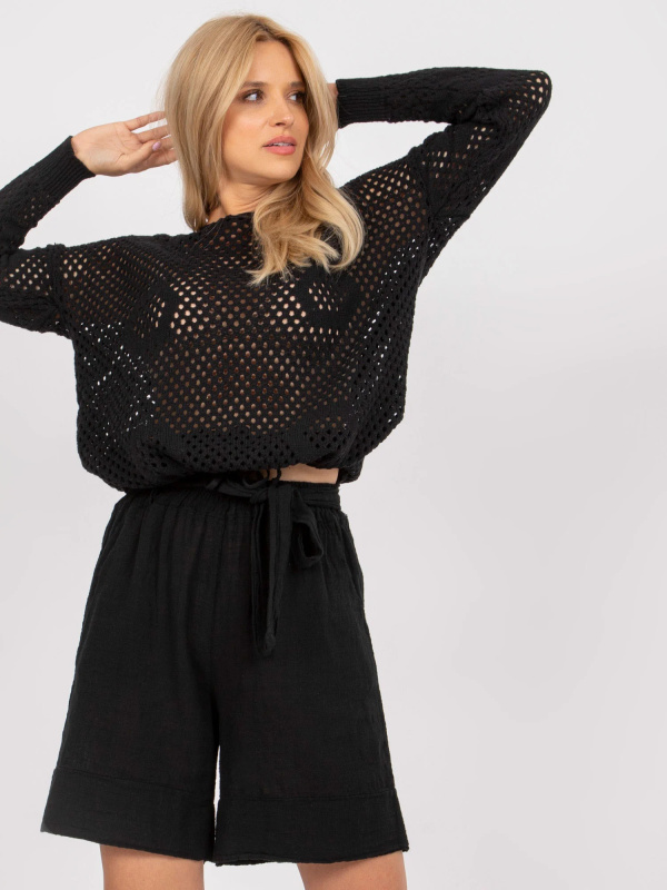 Šortky TW SN BI 26464.07 černá L