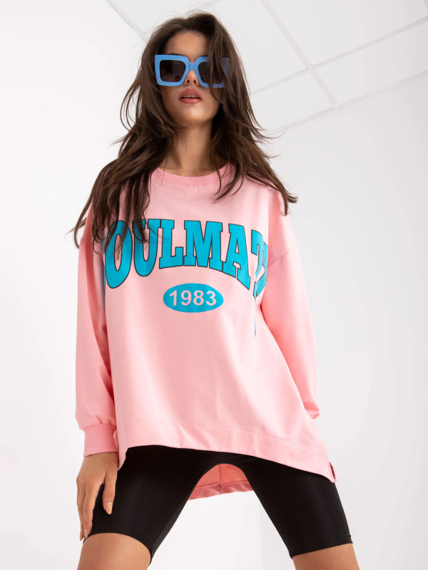 Mikina FA BL 7821.40P světle růžová jedna velikost