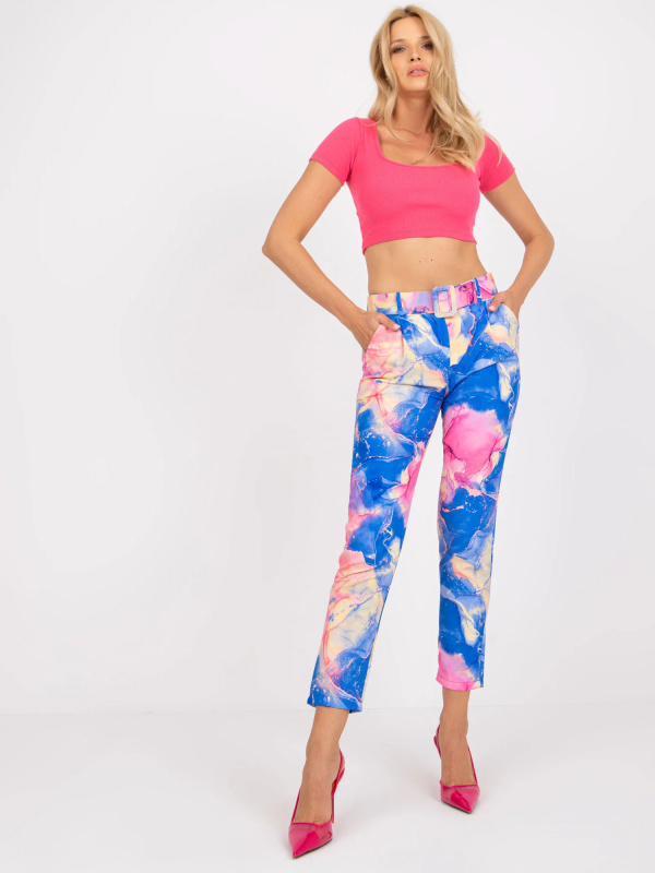 Dámské kalhoty SP 12787A.29X tmavě modrá - Rosa Rossa S