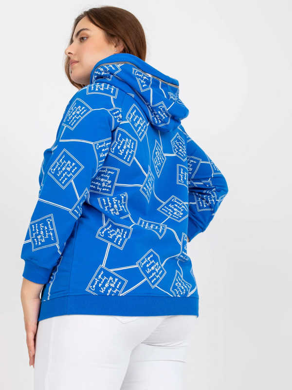 Dámská mikina RV BL 7566.69P tmavě modrá jedna velikost