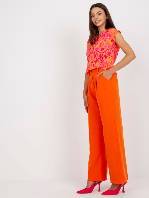 DHJ kalhoty SP 15679.01X oranžová M