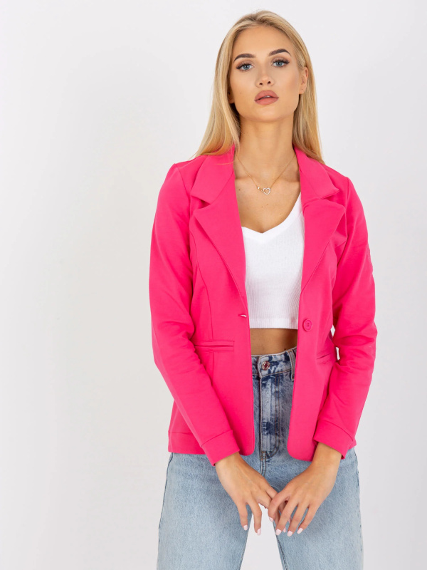 Bunda TW ZT OB034.12 fluo růžová L