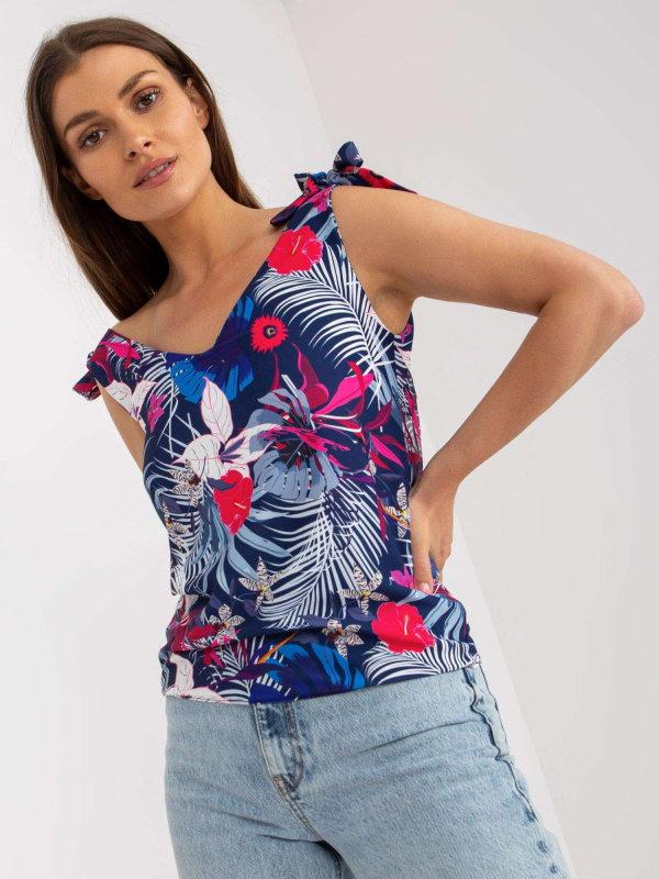 RUE PARIS Top-WN-TP-1482-4.67 Barva: Bílá, Velikost: S
