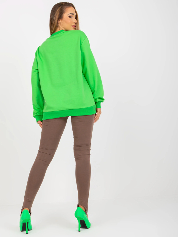 Mikina FA BL 7950.64 světle zelená jedna velikost