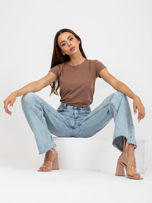 Tričko B-013.27P BASIC FEEL GOOD Barva: Béžová, Velikost: XL