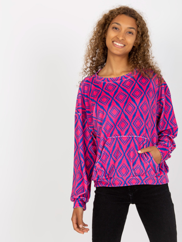 Mikina RV BL 8188.50 růžová L/XL