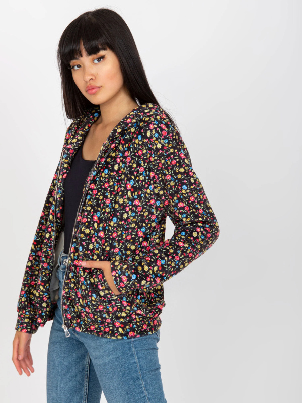 Mikina RV BL 8121.29 černá a žlutá S/M