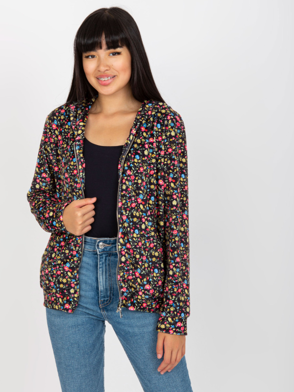 Mikina RV BL 8121.29 černá a žlutá S/M