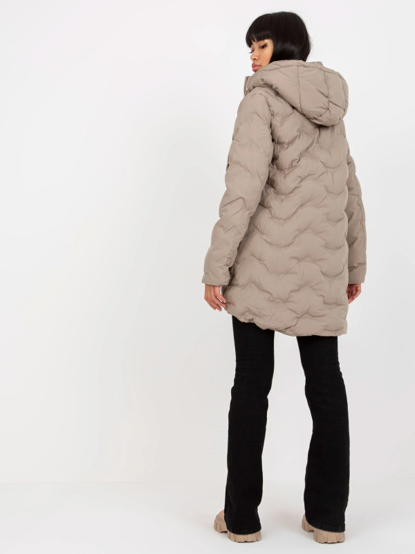 Dámská bunda NM KR P22 6632 62.00P béžová L