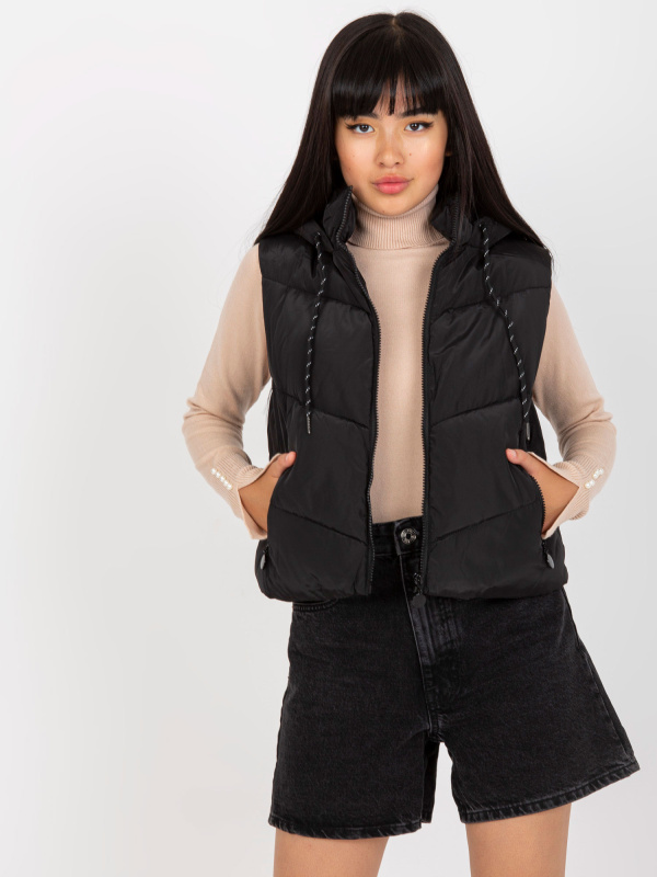 Z-Desing Jacket Style Vesta -NM-KZ-H-927/01.84 Barva: Černá, Velikost: XL