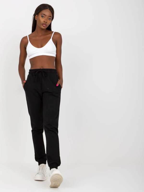 Dámské tepláky B-006.19 BASIC FEEL GOOD Barva: Černá, Velikost: XS