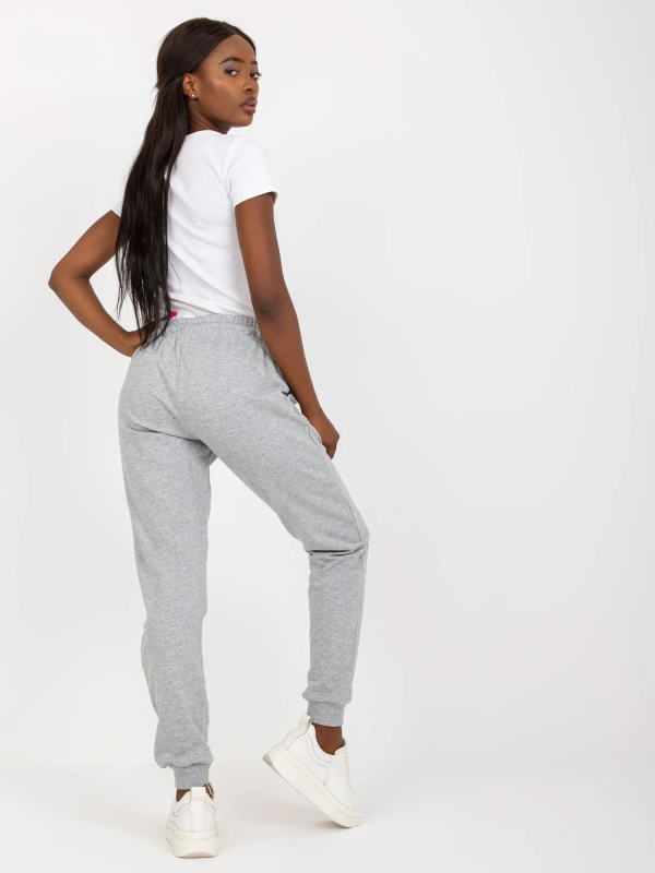 Dámské tepláky B-006.02 BASIC FEEL GOOD Barva: Šedá, Velikost: XL