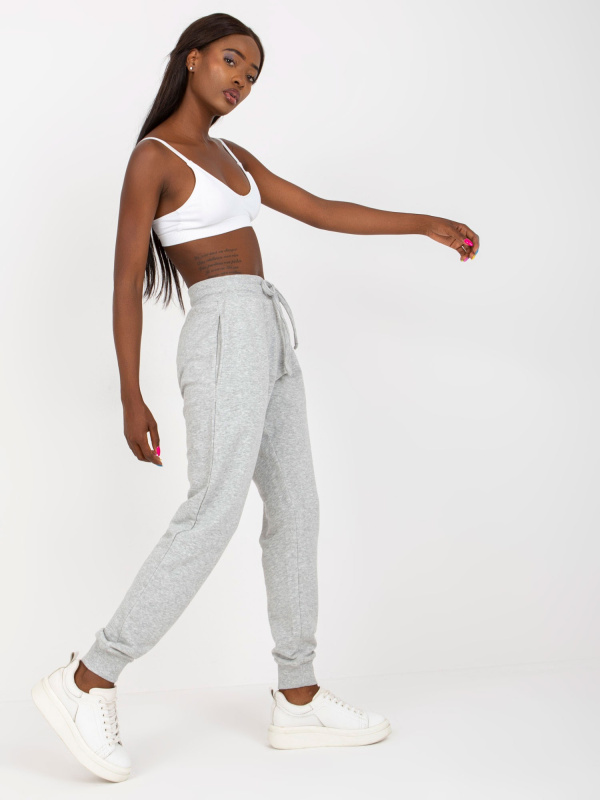 Dámské tepláky B-005.04X BASIC FEEL GOOD Barva: Šedá, Velikost: XS