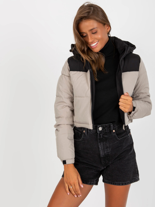 Honey Winter Bunda -NM-KR-D2-3825.77P- Barva: Černá, Velikost: 2XL