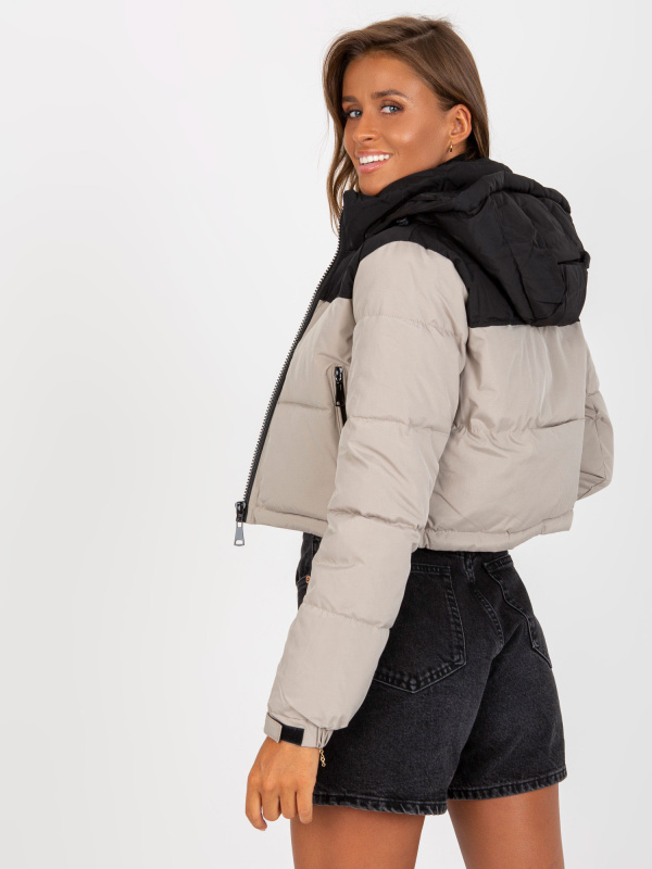 Honey Winter Bunda -NM-KR-D2-3825.77P- Barva: Černá, Velikost: 2XL