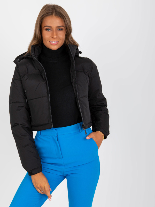 Honey Winter Bunda -NM-KR-D2-3825.62P- Barva: Černá, Velikost: L