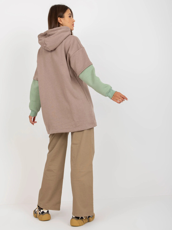 Mikina RV BL 8232.27X tmavě lila L/XL