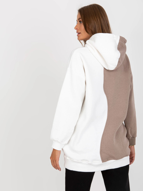 Mikina RV BL 8233.32X bílá béžová L/XL