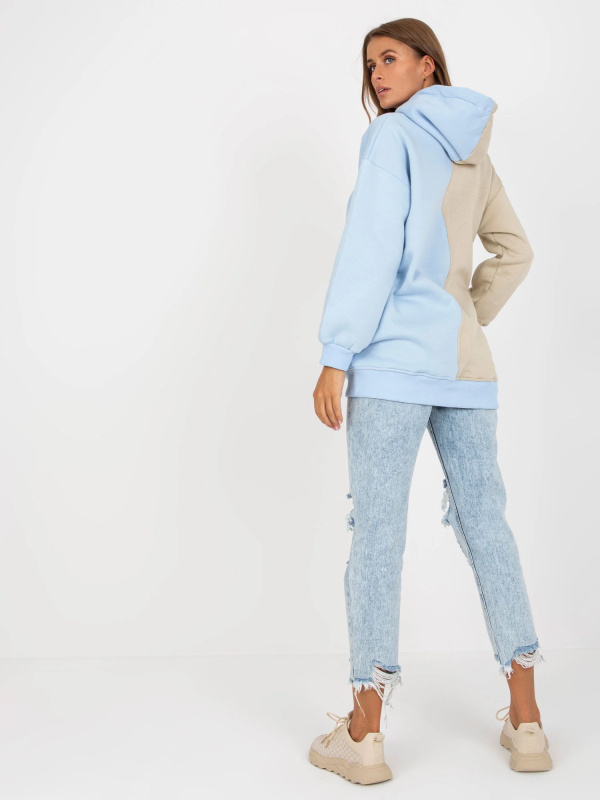 Mikina RV BL 8233.32X světle modrá S/M