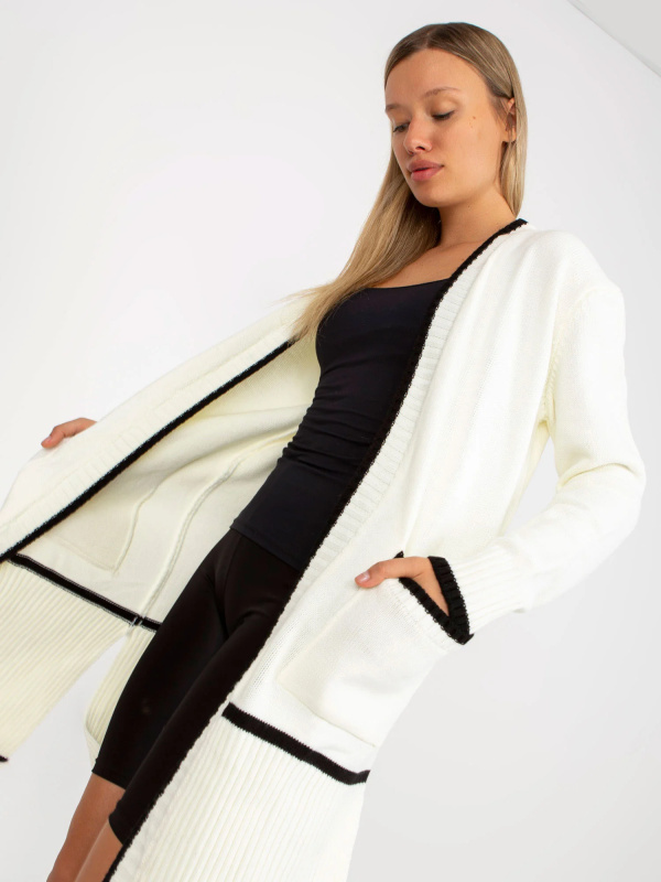 Jumper LC SW 0340.42P bílý a černý jedna velikost
