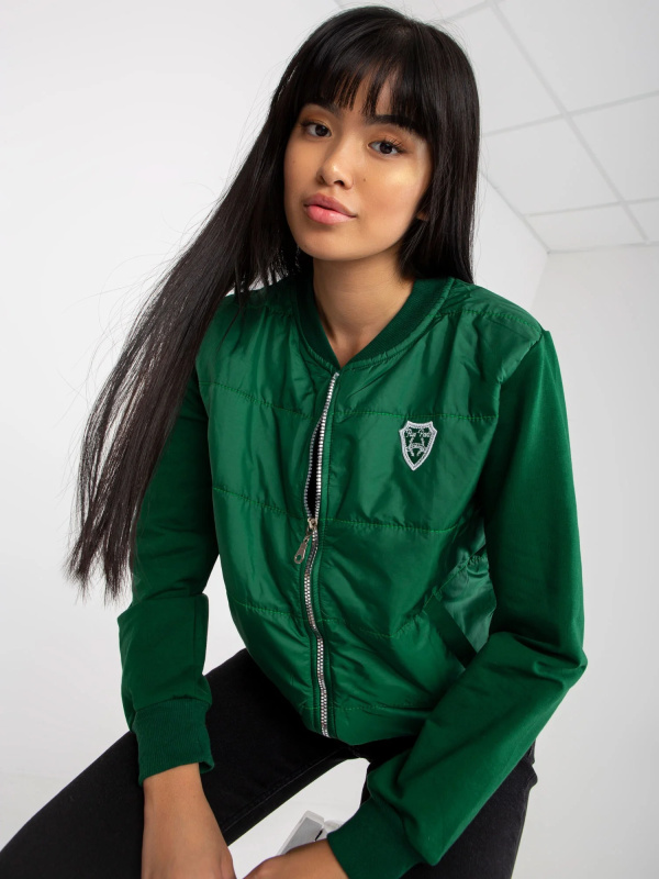 Mikina RV BL 8229.69P tmavě zelená L/XL