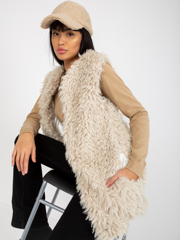 Wool Fashion Italia Vesta -AT-KZ-21501.22P Barva: Béžová, Velikost: S/M