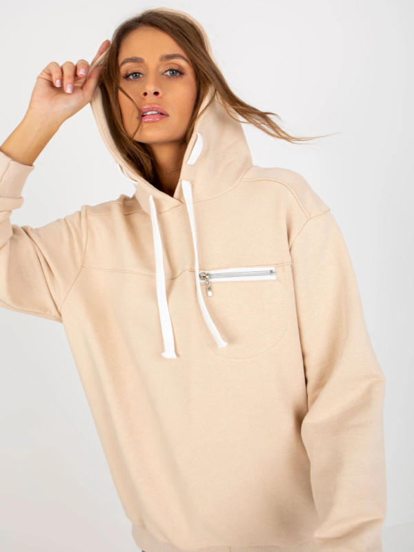 Mikina FA BL 8125.67P světle béžová jedna velikost