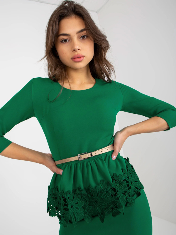 Dámské šaty LK SK 506553 zelené 42