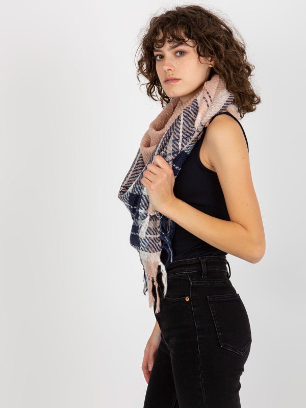 Wool Fashion Italia Šátek -AT-CH-17501-1.57 Barva: Růžová - světle, Velikost: UNI