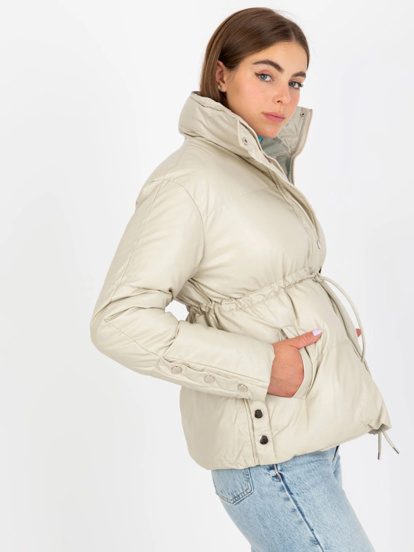 Bunda AI KR MC362.64 světle béžová S/M