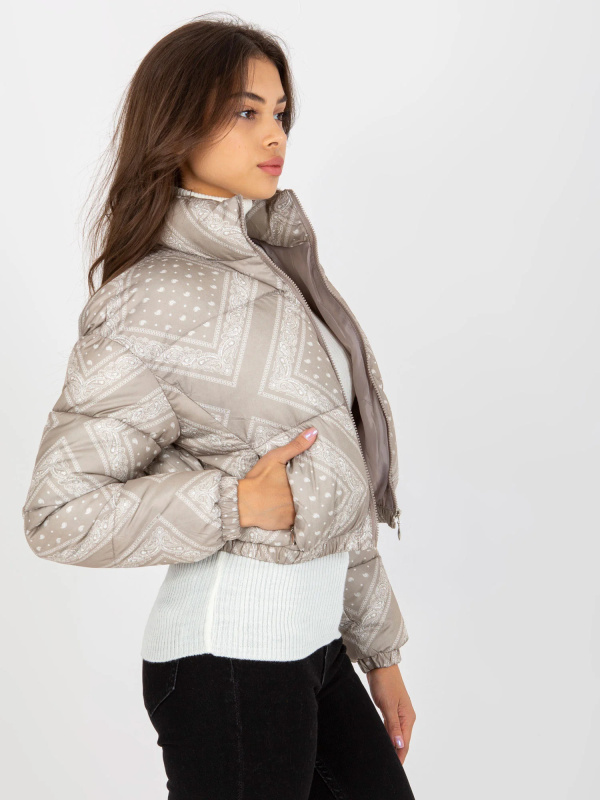 Dámská bunda NM KR P22 6631 98P tmavě lila M
