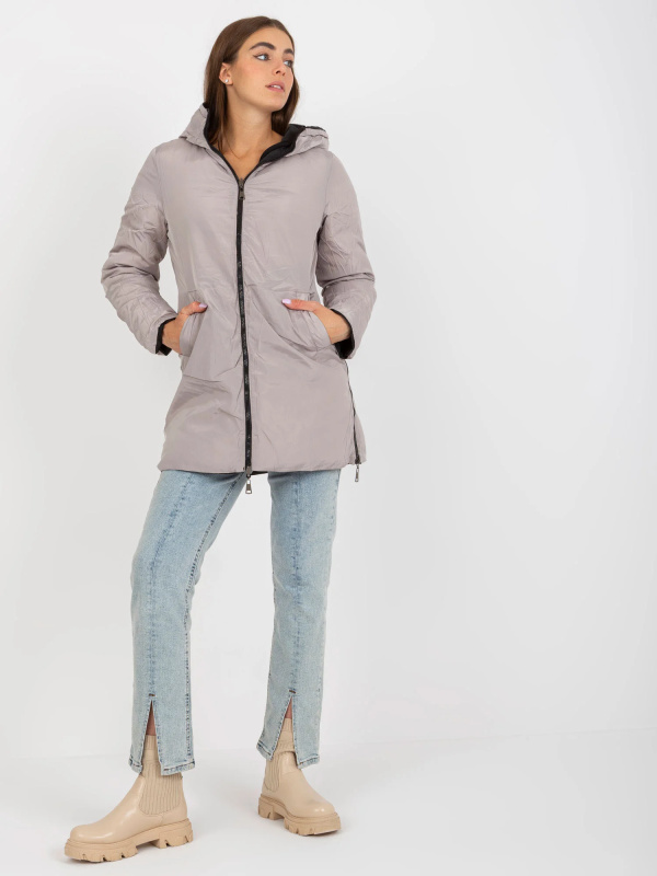Dámská bunda NM KR L22 9872 .93 černá a béžová M