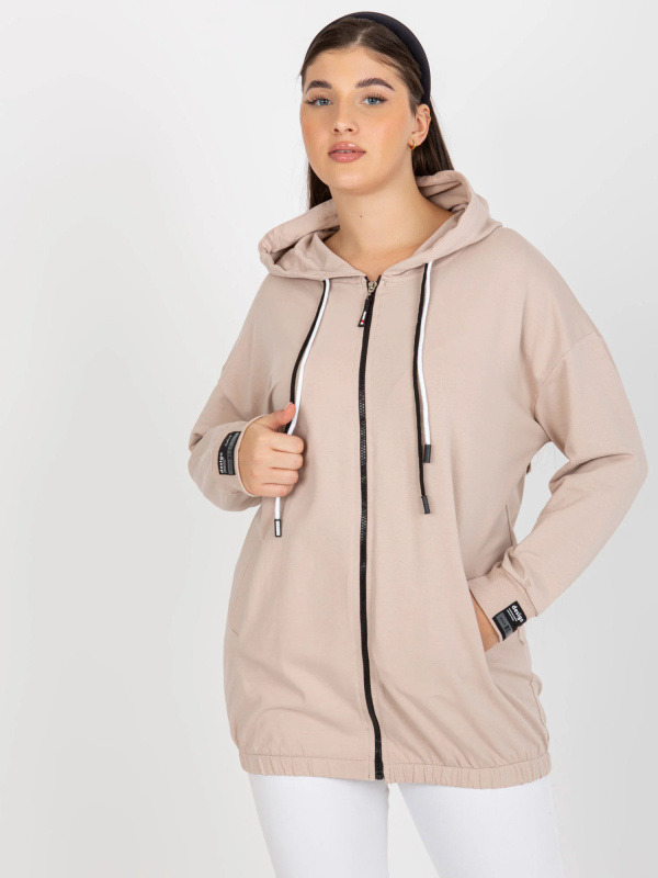 Mikina RV BL 8277.28 béžová jedna velikost