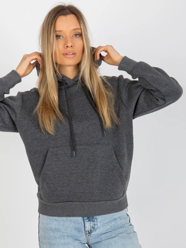 Dámská mikina CT BL F 621124 tmavě šedá S/M