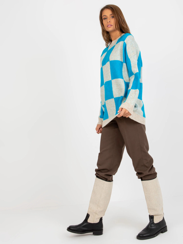 Jumper EM SW 1054 02.31 modrý jedna velikost