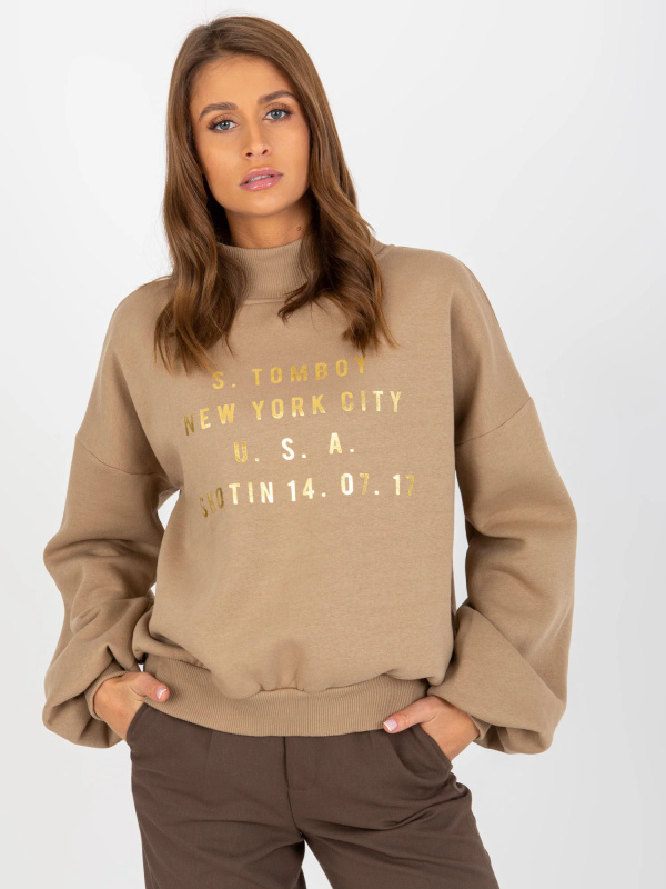 Mikina EM BL 643.39X tmavě lila L/XL