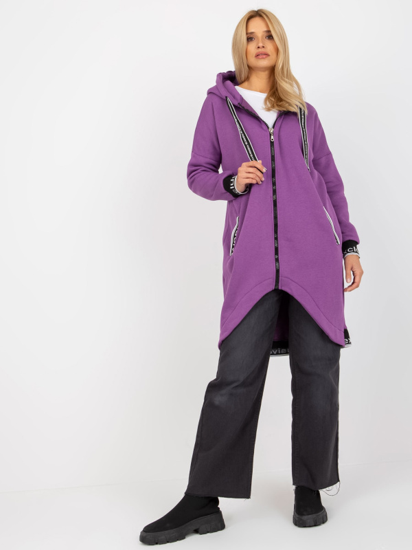 Dámská mikina RV BL 6832.10 fialová L/XL