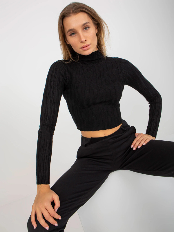 Dámský svetr NM SW DZ92527 1.91P černý jedna velikost